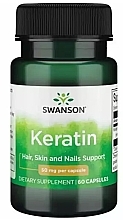 Suplement diety Keratyna, 50 mg - Swanson Keratin — Zdjęcie N1