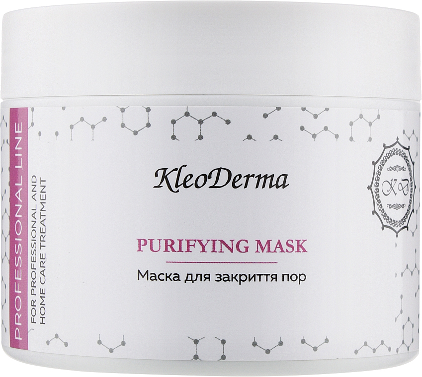 Maska do zamykania porów - Kleoderma Purifying Mask — Zdjęcie N1