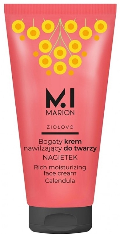 WYPRZEDAŻ Bogaty krem nawilżający do twarzy z nagietkiem - Mi Marion Rich Moisturizing Face Cream Calendula * — Zdjęcie N1