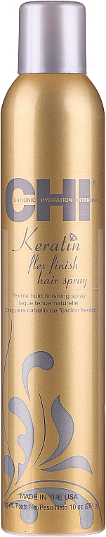 Lakier do włosów - CHI Keratin Flexible Hold Hair Spray — Zdjęcie N1