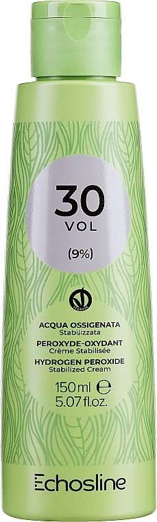 Krem-utleniacz - Echosline Hydrogen Peroxide Stabilized Cream 30 vol (9%) — Zdjęcie N1
