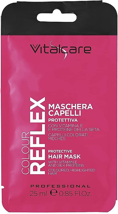 Maska do włosów farbowanych - Vitalcare Professional Colour Reflex Protective Mask — Zdjęcie N1