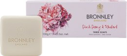 Kup Bronnley Pink Peony & Rhubarb Soap Collection - Zestaw (soap/3x100g)