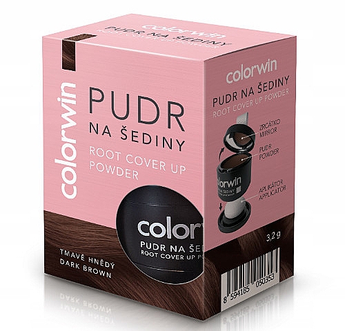 Puder do włosów zakrywające odrosty - Colorwin Root Cover Up Powder — Zdjęcie N1