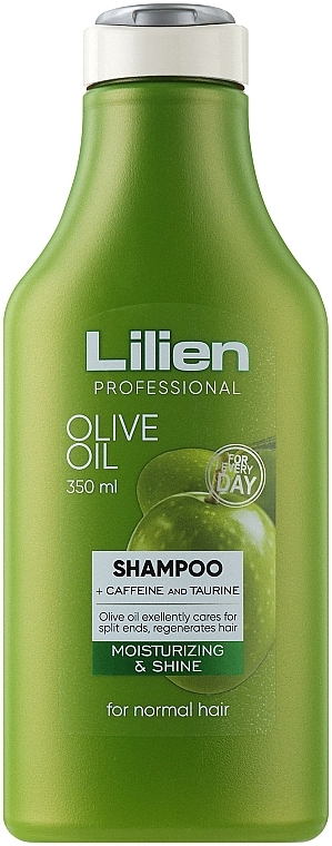 Regenerujący szampon do włosów normalnych - Lilien Olive Oil Shampoo