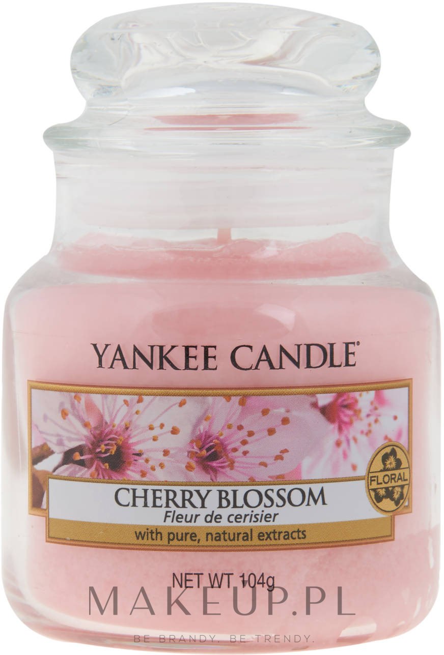 Świeca zapachowa w słoiku - Yankee Candle Cherry Blossom — Zdjęcie 104 g