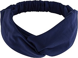 Kup Granatowa opaska na głowę Knit Twist - MAKEUP