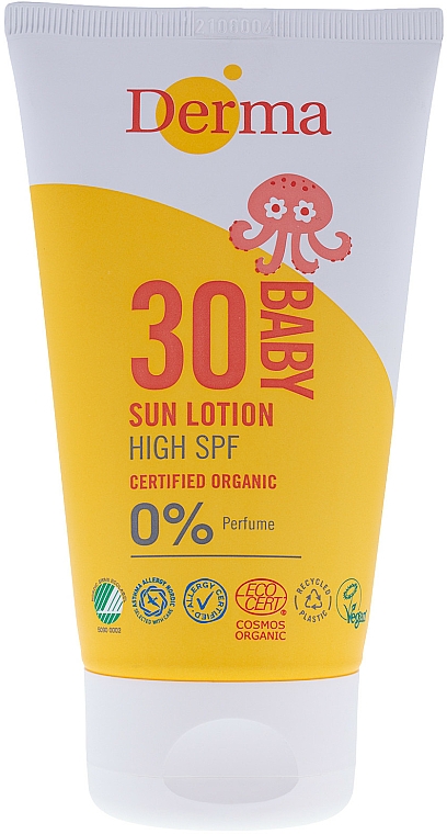 Przeciwsłoneczny krem dla niemowląt SPF 30 - Derma Eco Baby Mineral SPF 30  — Zdjęcie N3