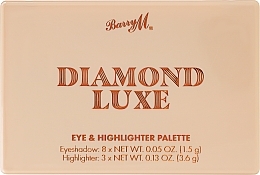 Kup Paleta cieni i rozświetlaczy - Barry M Diamond Luxe Eye & Highlighter Palette