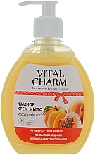 Kup Kremowe mydło w płynie Mleko i morela - Vital Charm Milk and Apricot
