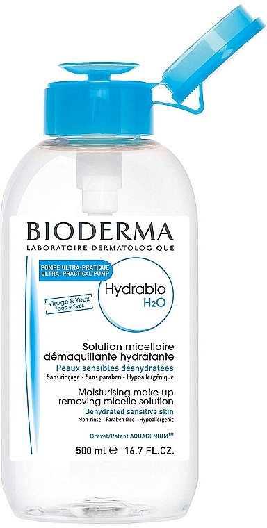 Nawilżający płyn micelarny - Bioderma Hydrabio H2O Micelle Solution — Zdjęcie N3