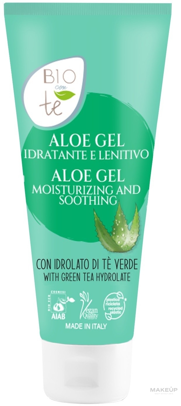 Nawilżający żel kojący do ciała z aloesem - Pierpaoli Biocontè Moisturizing And Soothing Aloe Gel — Zdjęcie 150 ml