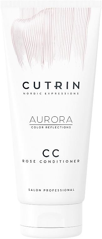 Odżywka tonizująca Róża - Cutrin Aurora CC Rose Conditioner