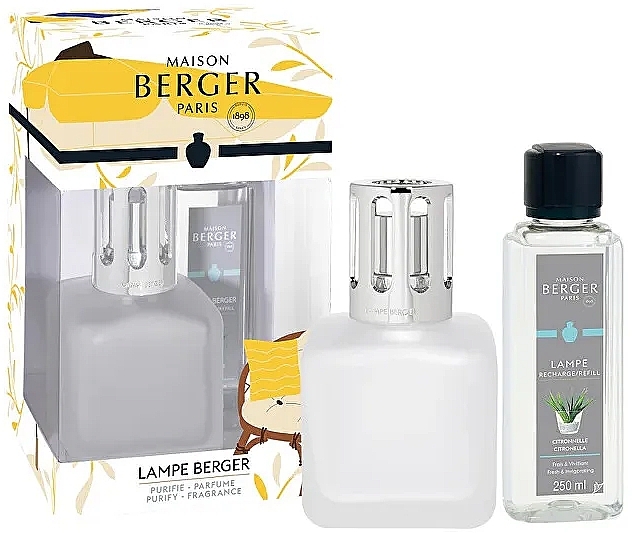 Maison Berger Citronella Refill - Zestaw (refill/250ml+lampe/1pcs) — Zdjęcie N1