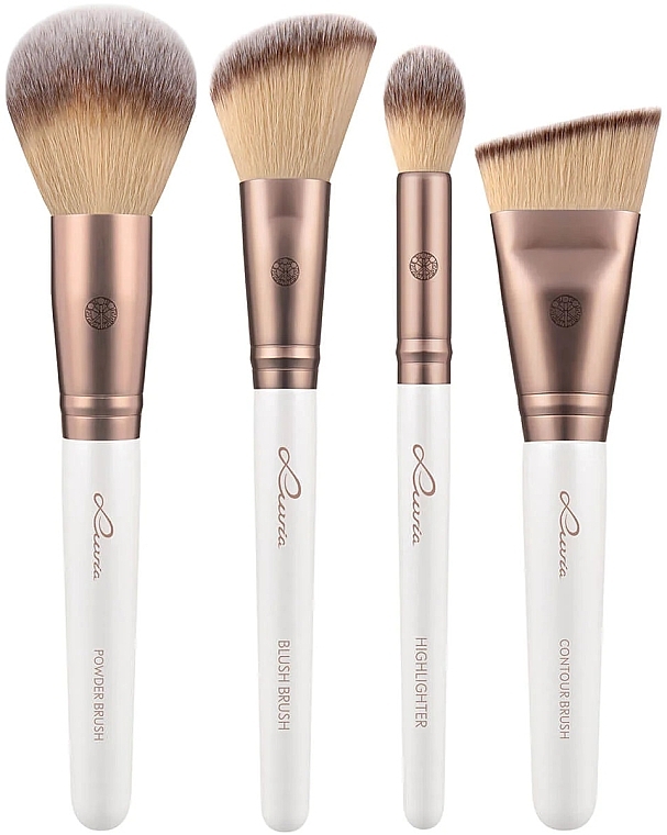 Zestaw pędzli do makijażu, 12 szt. - Luvia Cosmetics Prime Vegan Pro Brush Set — Zdjęcie N2