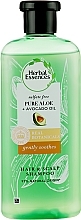 Kup PRZECENA! Bezsiarczanowy szampon do włosów Aloes i olej z awokado - Herbal Essences Gently Soothes Pure Aloe + Avocado Oil *