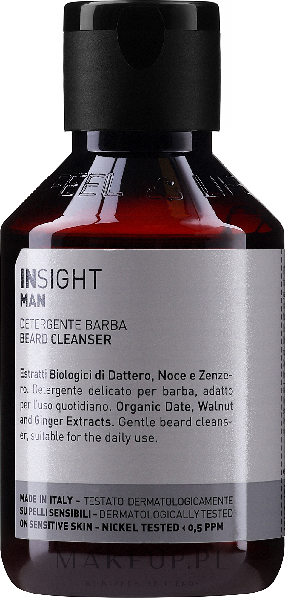 Płyn do mycia brody - Insight Man Detergente Barba Beard Cleanser — Zdjęcie 100 ml