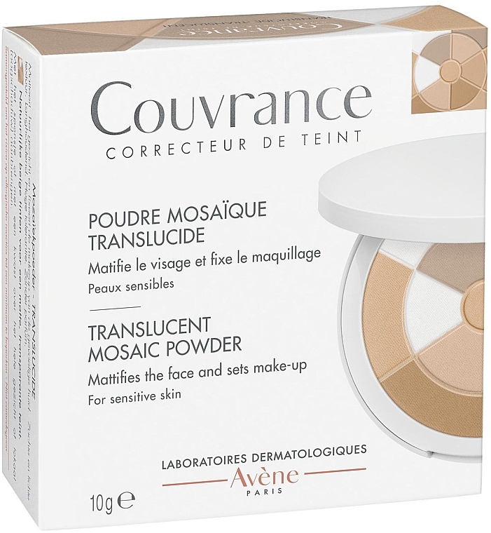 Mozaikowy puder matujący do twarzy - Avène Couvrance Mosaic Powder — Zdjęcie N2