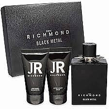 John Richmond Black Metal - Zestaw (edp/100ml + b/l/50ml + sh/g/50ml) — Zdjęcie N2