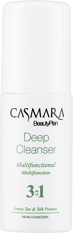 PREZENT! Środek oczyszczający 3 w 1 z zieloną herbatą - Casmara Deep Cleanser Multifunctional 3in1 — Zdjęcie N1