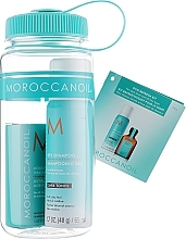Zestaw upominkowy do ciemnych włosów - MoroccanOil Gym Refresh Kit (dry/shm/65ml + oil/25ml + bottle) — Zdjęcie N1