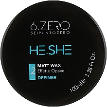 Kup Wosk do włosów z efektem matowym - Seipuntozero He.She Matt Wax