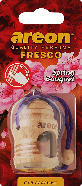Odświeżacz do samochodu Wiosenny bukiet - Areon Fresco Spring Bouquet — Zdjęcie N1