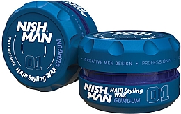 Kup Wosk do stylizacji włosów - Nishman Hair Styling Wax 01 Gumgum