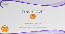 Liposomalne serum przeciw starzeniu się skóry - Synchroline Synchrovit C Serum — Zdjęcie N3