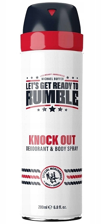 Dezodorant w sprayu - Rumble Men Knock Out Deodorant & Body Spray — Zdjęcie N1