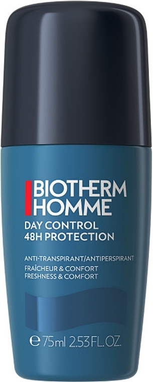 Długo działający antyperspirant w kulce dla mężczyzn - Biotherm Homme Day Control 48H Protection Antiperspirant Roll-On