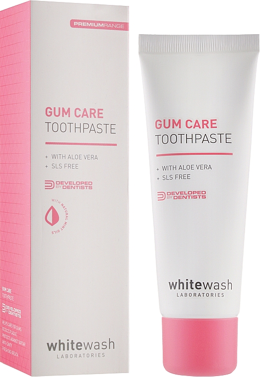 Pasta do zębów Intensywna ochrona dziąseł - WhiteWash Laboratories Gum Care Toothpaste — Zdjęcie N2