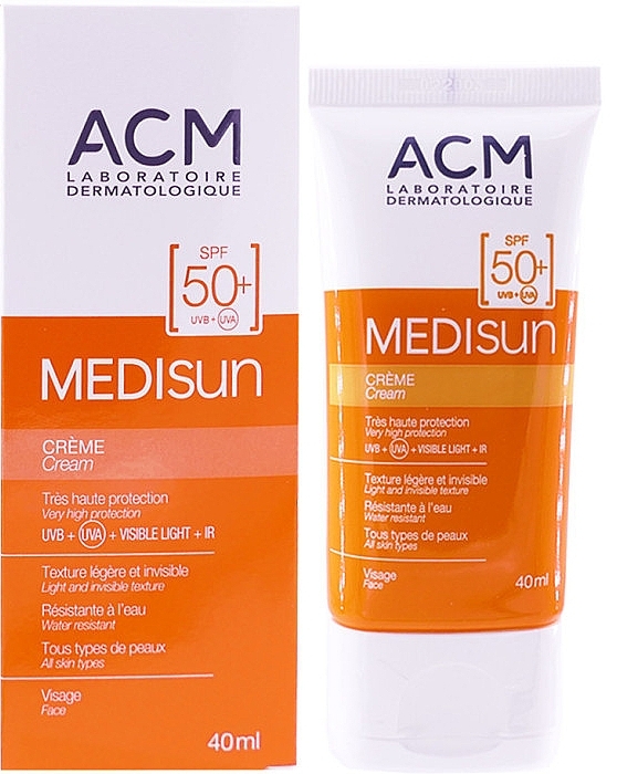 Krem SPF50+ do twarzy - ACM Laboratoires Medisun Cream SPF 50+ — Zdjęcie N1