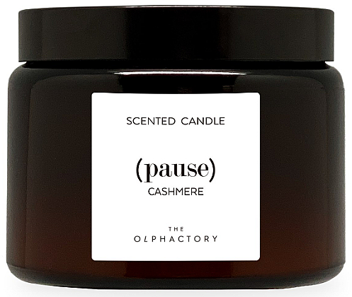 Świeca zapachowa w słoiku - Ambientair The Olphactory Cashmere Scented Candle — Zdjęcie N2
