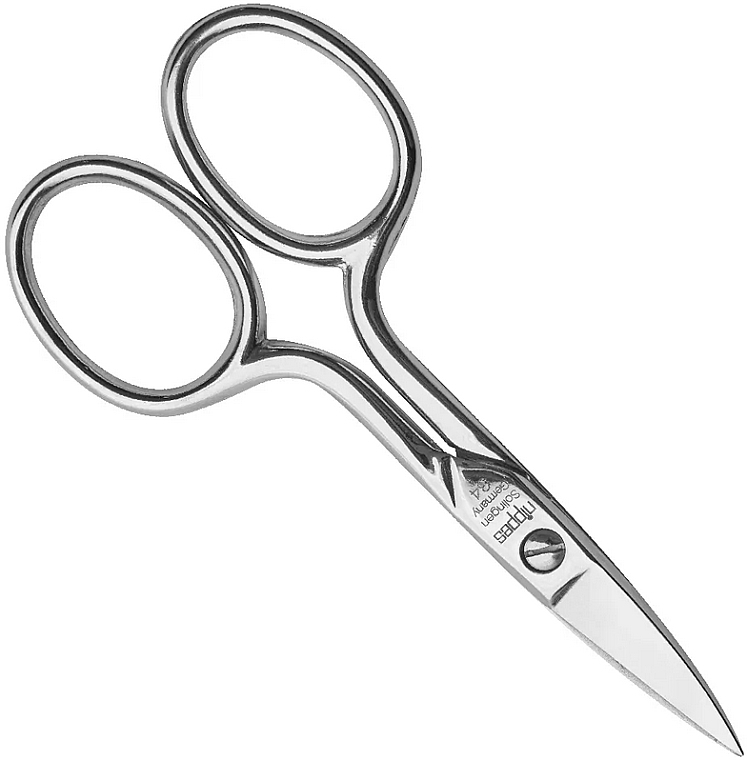 Szpiczaste nożyczki do paznokci, 9 cm - Nippes Solingen Manicure Scissors N34 — Zdjęcie N1