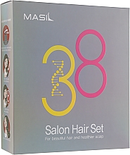 Kup Zestaw - Masil 8 Seconds Salon Hair Set (mask/200ml + mask/8ml + shm/300ml + shm/8ml )
