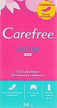 Kup Wkładki higieniczne o świeżym zapachu, 34 szt. - Carefree Cotton Fresh