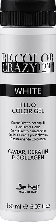 Farba o bezpośrednim działaniu - Be Hair Be Color Crazy 12 Min Fluo Color Gel — Zdjęcie N1