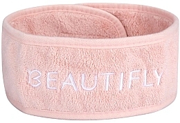 Opaska kosmetyczna, różowa - Beautifly — Zdjęcie N1