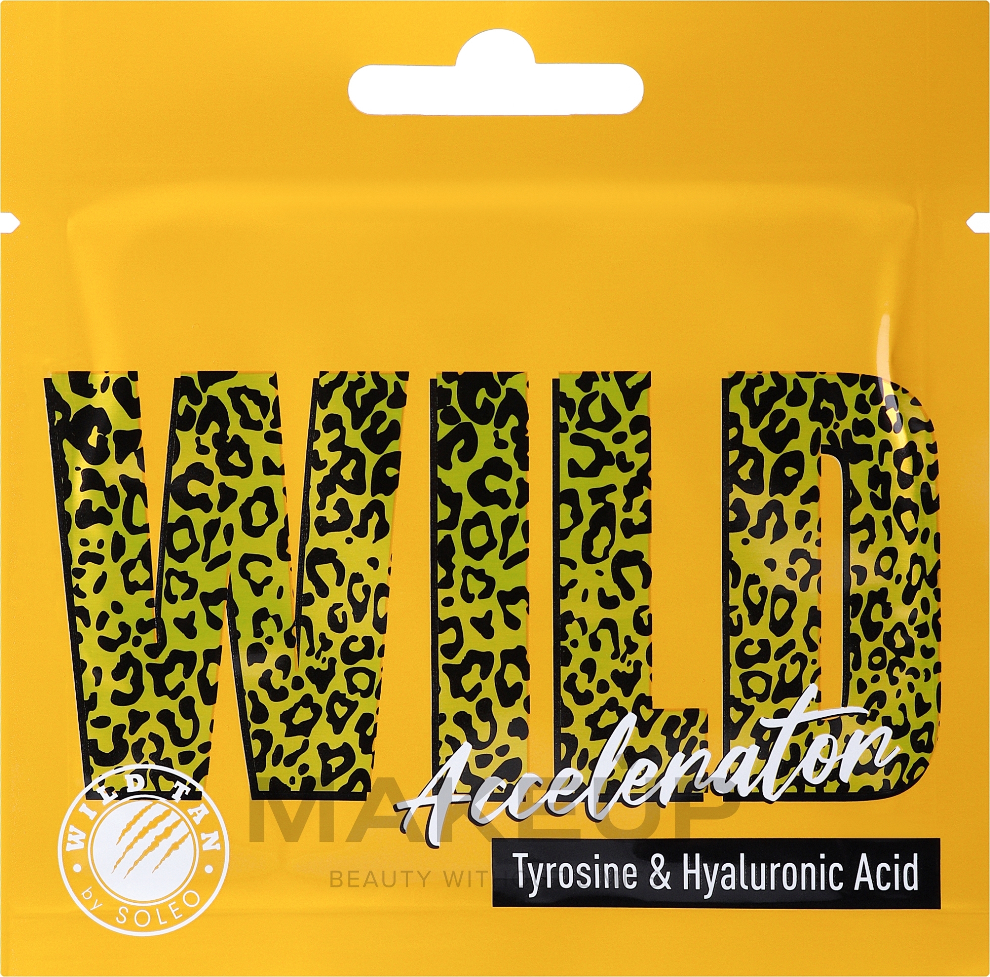Mleczko do opalania w solarium z tyrozyną, kolagenem i hialuronem - Wild Tan Acceleration Tyrosine & Hyaluronic Acid  — Zdjęcie 15 ml