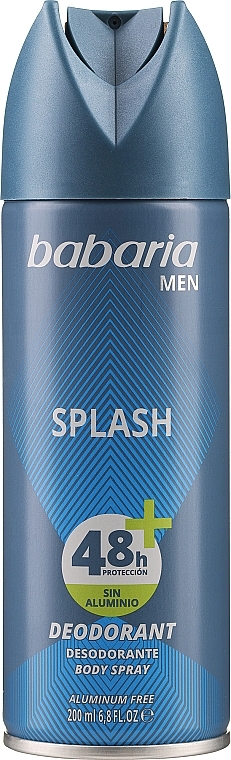 Dezodorant w sprayu dla mężczyzn - Babaria Body Spray Deodorant Splash — Zdjęcie N1