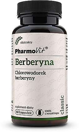 Suplement diety Berberyna - Pharmovit Classic — Zdjęcie N1