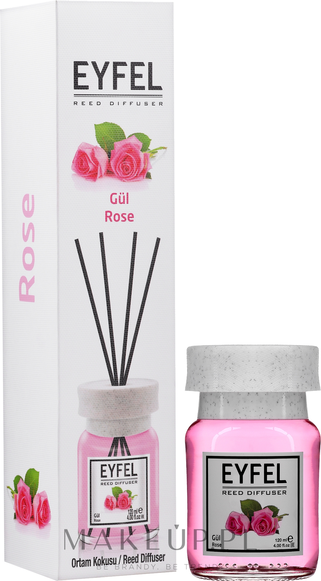 Dyfuzor zapachowy Róża - Eyfel Perfume Gul Rose — Zdjęcie 120 ml