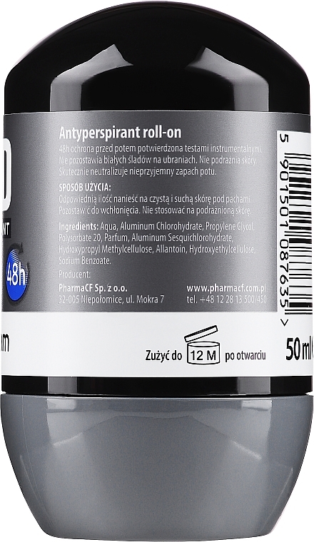 Antyperspirant w kulce - Pharma CF Bond Winners Team Antiperspirant Roll-On — Zdjęcie N2
