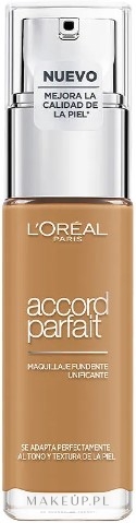 Podkład - L'Oreal Paris Perfect Match/Accord Parfait Liquid Super-Blendable Foundation SPF16 — Zdjęcie 5.5N - Sun