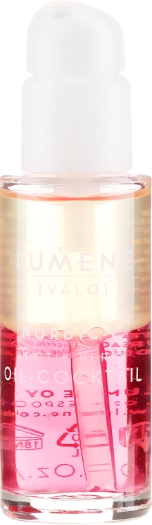 Nawilżający olejkowy koktajl rozświetlający skórę - Lumene Nordic-C Valo Arctic Berry Oil-Cocktail — Zdjęcie N2