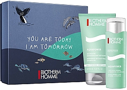 Zestaw - Biotherm Aquapower Duo Set (cr/75mlsh/gel/150ml) — Zdjęcie N1