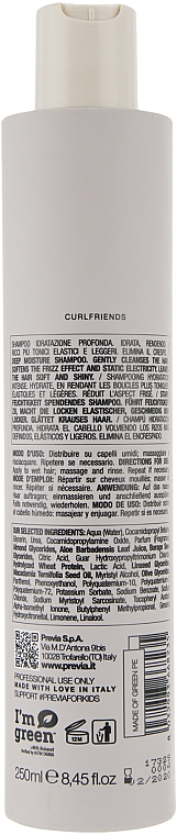 Organiczny szampon do lokowanych włosów - Previa Borage Shampoo — Zdjęcie N2