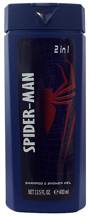 Air Val Spider Man Shampoo & Shower Gel 2 in 1 - Szampon-żel pod prysznic — Zdjęcie N1