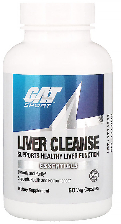 Suplement diety w kapsułkach oczyszczający wątrobę - GAT Sport Liver Cleanse — Zdjęcie N1